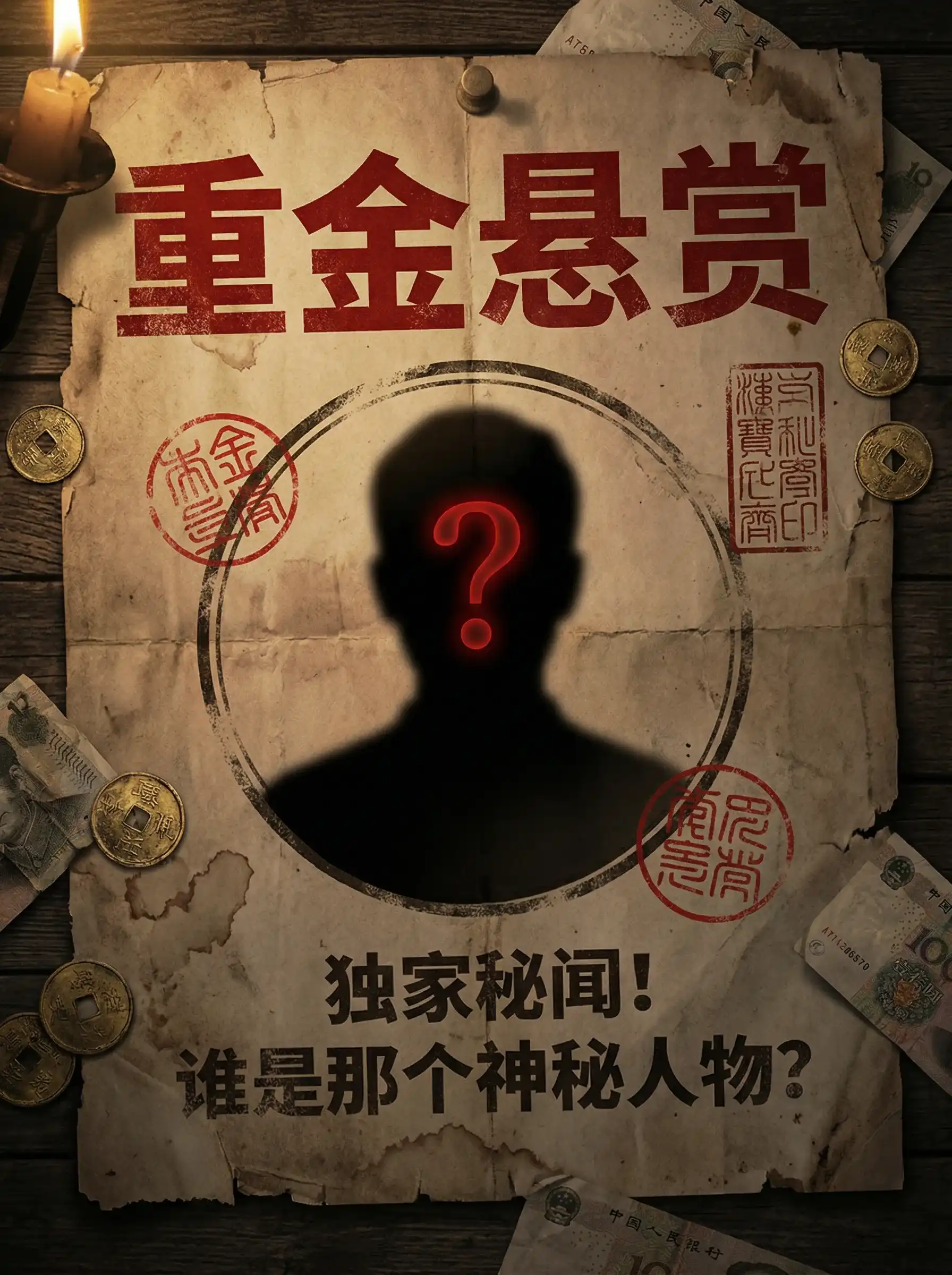 夏晴子 - 重金悬赏线索征集令
